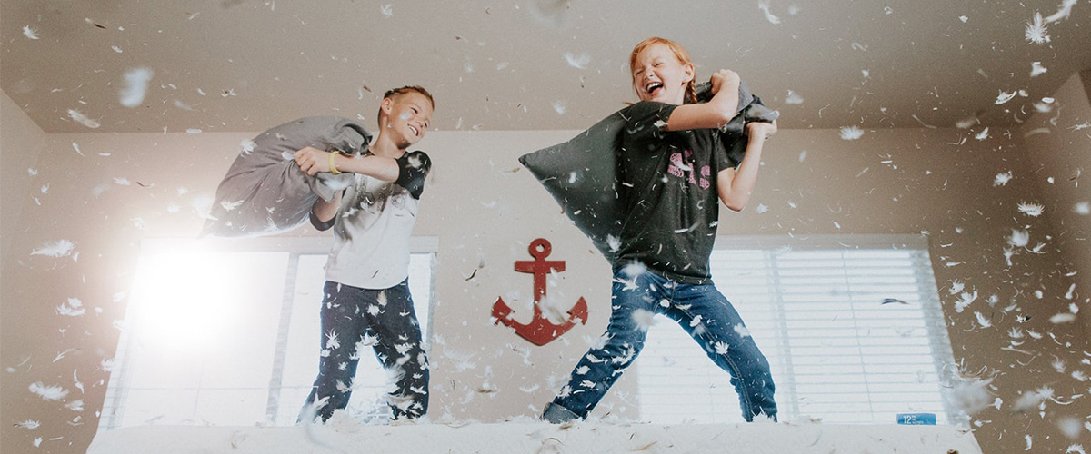 Kids Pillow Fight